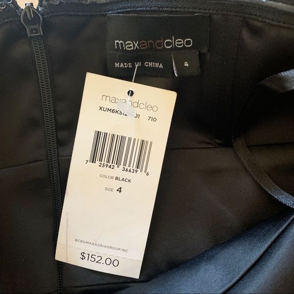 New Max and Cleo One Shoulder Dress Size 4 - Picture 5 of 9